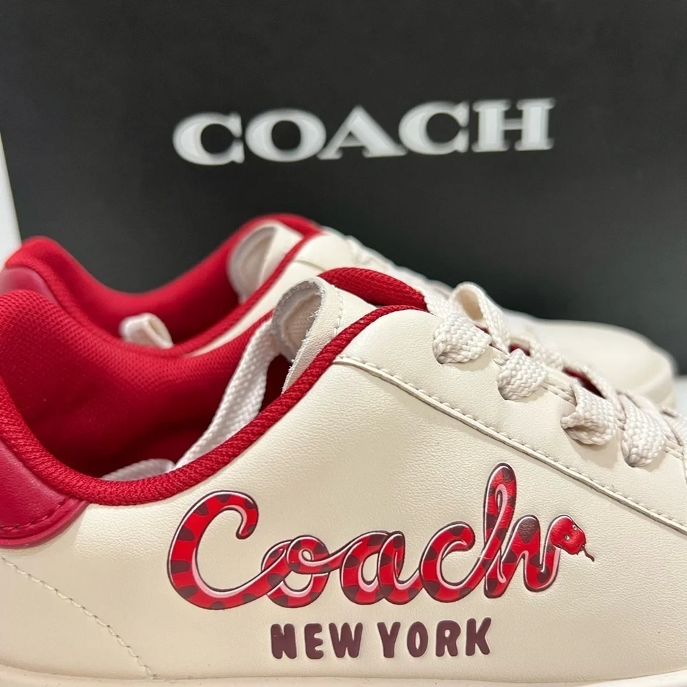 Coach Chalk Multi High Line Sneakers